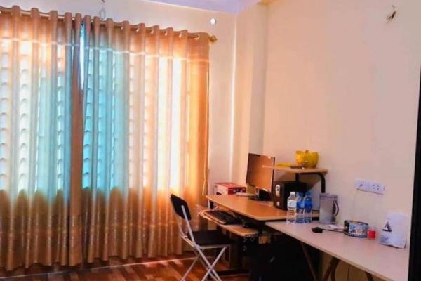 NHÀ ĐẸP MỚI XÂY – Ô TÔ ĐỖ CỬA Hoàng Mai 25m2 5 Tầng MT 3.6m 2.4 tỷ Hoàng Mai.
